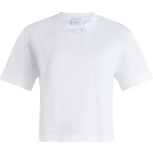 Patou - Tops > T-Shirts - White - Patou - Modalova