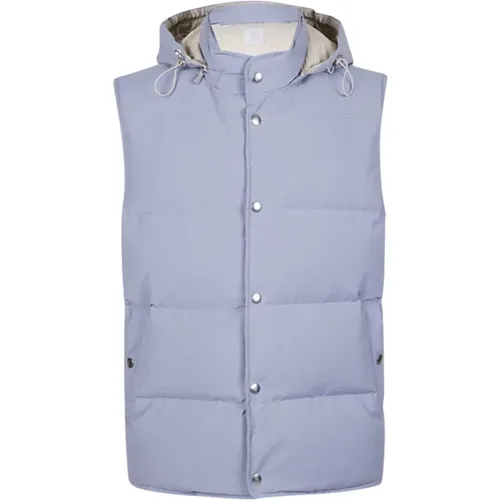 Eleventy - Jackets > Vests - Blue - Eleventy - Modalova