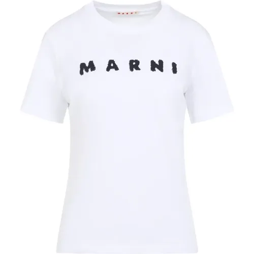 Marni - Tops > T-Shirts - White - Marni - Modalova