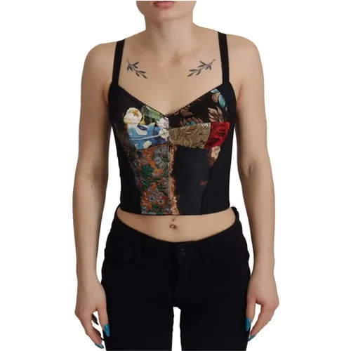 Tops > Sleeveless Tops - - Dolce & Gabbana - Modalova