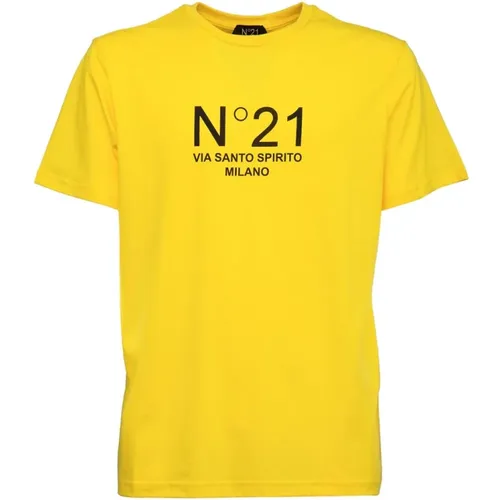 N21 - Tops > T-Shirts - Yellow - N21 - Modalova