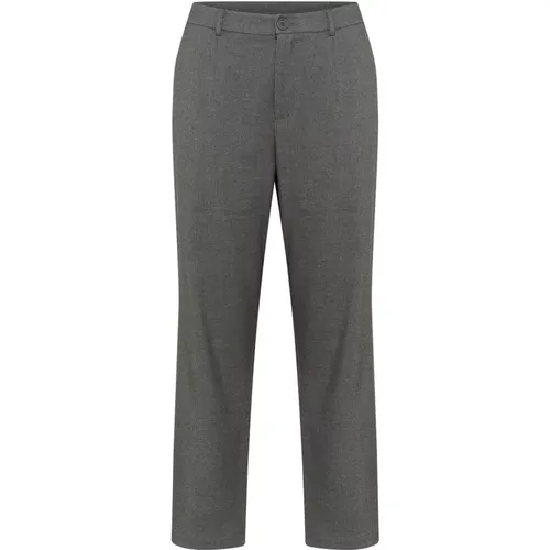 Trousers > Straight Trousers - - Kaffe Curve - Modalova