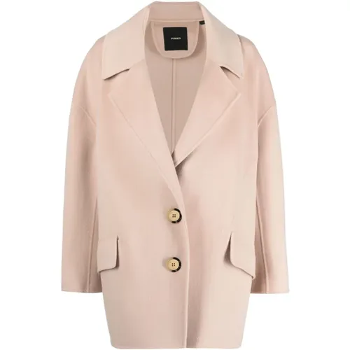 Coats > Single-Breasted Coats - - pinko - Modalova