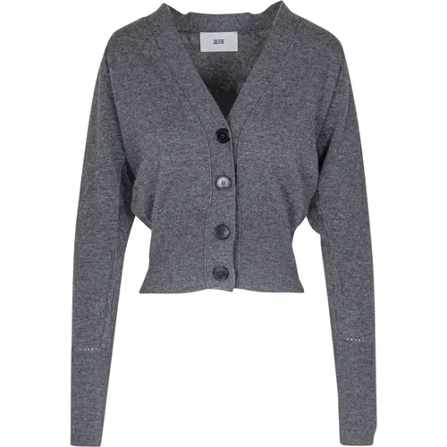 Knitwear > Cardigans - - Solotre - Modalova