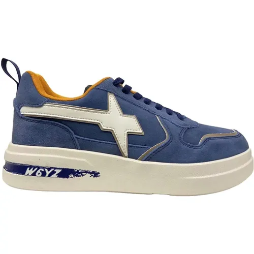 W6Yz - Shoes > Sneakers - Blue - W6Yz - Modalova