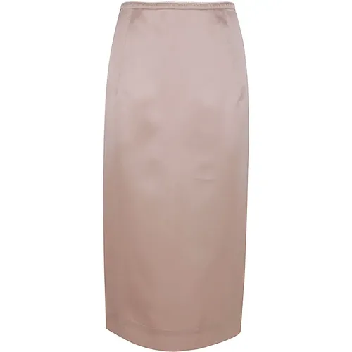 N21 - Skirts > Midi Skirts - Pink - N21 - Modalova