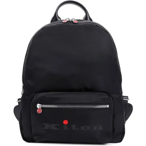 Kiton - Bags > Backpacks - Black - Kiton - Modalova