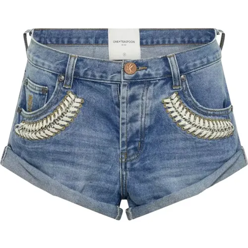 Shorts > Denim Shorts - - One Teaspoon - Modalova