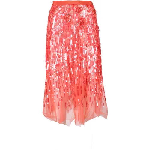 Skirts > Midi Skirts - - Elisabetta Franchi - Modalova