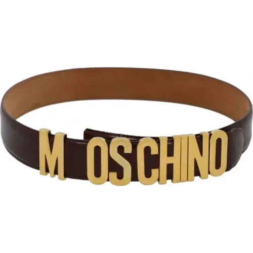 Pre-owned > Pre-owned Accessories > Pre-owned Belts - - Moschino Pre-Owned - Modalova