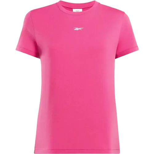 Reebok - Tops > T-Shirts - Pink - Reebok - Modalova