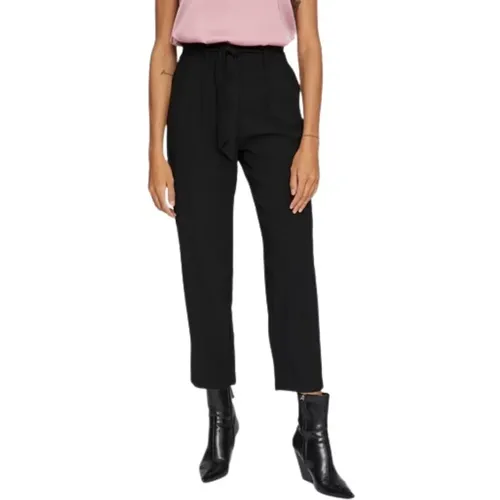 Trousers > Cropped Trousers - - Vila - Modalova