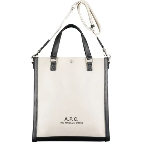 A.p.c. - Bags > Tote Bags - White - A.p.c. - Modalova