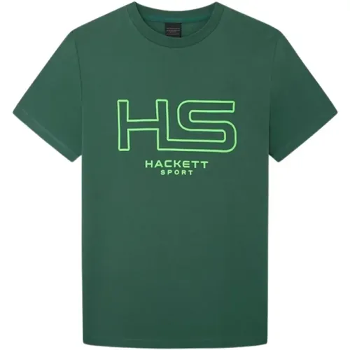 Hackett - Tops > T-Shirts - Green - Hackett - Modalova