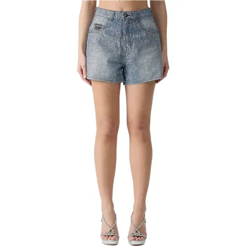 Shorts > Denim Shorts - - Versace Jeans Couture - Modalova