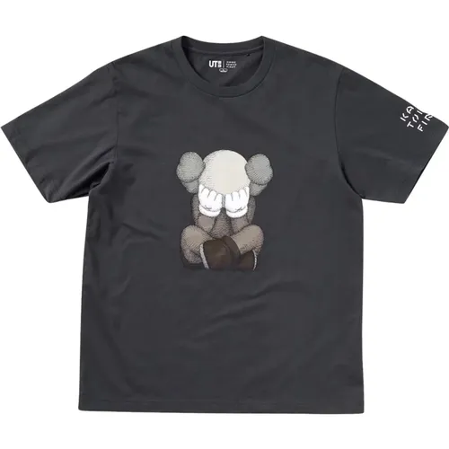 Kaws - Tops > T-Shirts - Gray - Kaws - Modalova