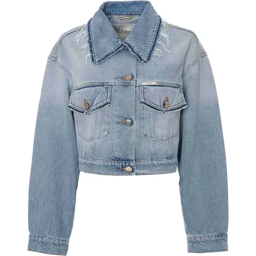 Jackets > Denim Jackets - - closed - Modalova