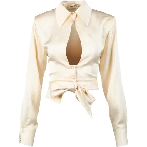 Blouses & Shirts > Blouses - - Nineminutes - Modalova