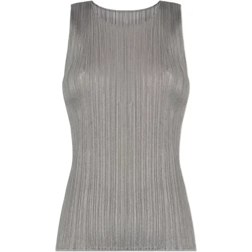 Tops > Sleeveless Tops - - Issey Miyake - Modalova