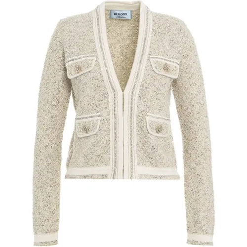 Knitwear > Cardigans - - Blugirl - Modalova