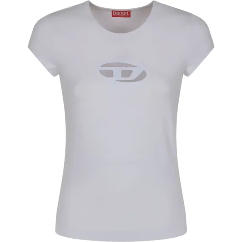 Diesel - Tops > T-Shirts - White - Diesel - Modalova