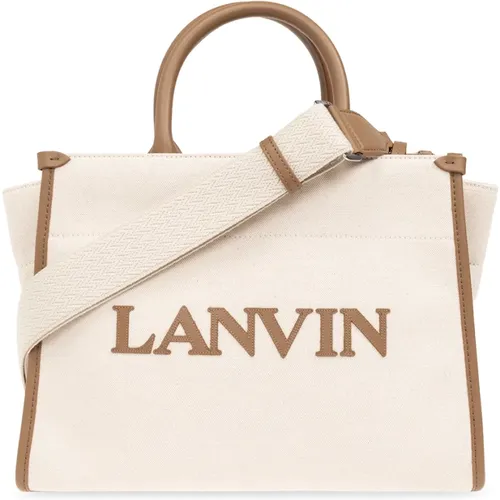 Lanvin - Bags > Handbags - Beige - Lanvin - Modalova