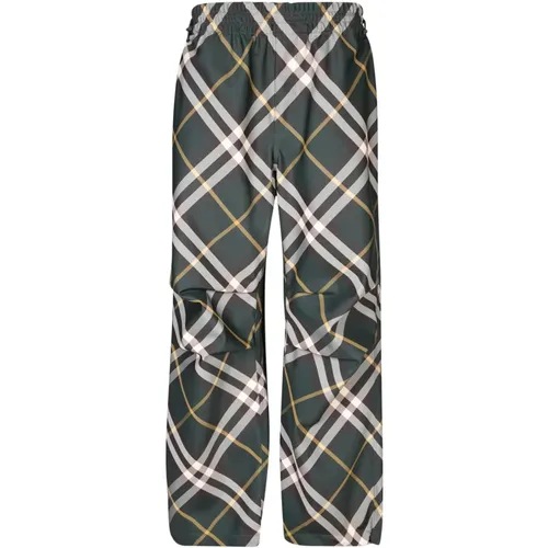 Trousers > Straight Trousers - - Burberry - Modalova