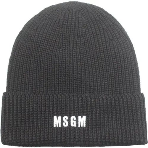 Accessories > Hats > Beanies - - Msgm - Modalova