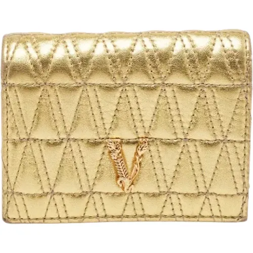 Pre-owned > Pre-owned Accessories > Pre-owned Wallets - - Versace Pre-owned - Modalova