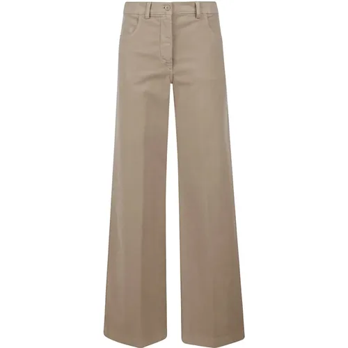 Trousers > Wide Trousers - - Aspesi - Modalova