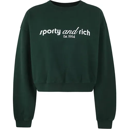 Sweatshirts & Hoodies > Sweatshirts - - Sporty & Rich - Modalova