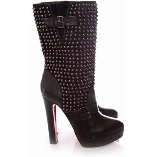 Pre-owned > Pre-owned Shoes > Pre-owned Boots - - Christian Louboutin Pre-owned - Modalova