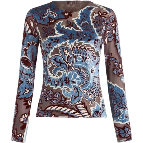 Tops > Long Sleeve Tops - - ETRO - Modalova