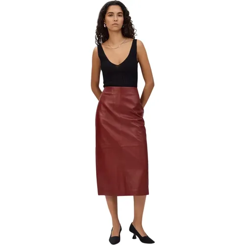 Skirts > Leather Skirts - - IVY OAK - Modalova