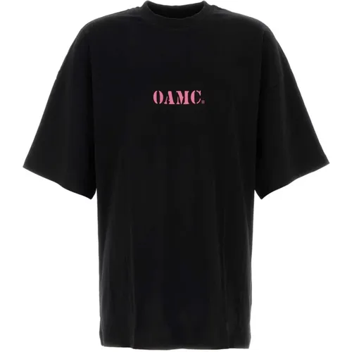 Oamc - Tops > T-Shirts - Black - Oamc - Modalova