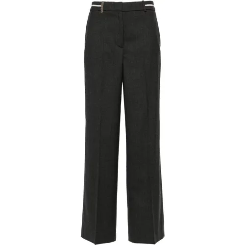 Trousers > Wide Trousers - - PESERICO - Modalova