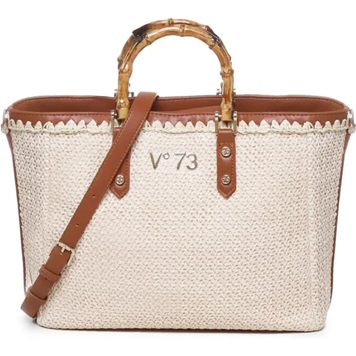 V73 - Bags > Handbags - Beige - V73 - Modalova