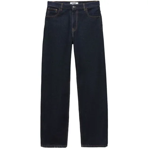 Jeans > Straight Jeans - - Msgm - Modalova