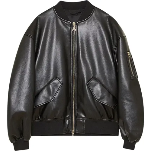 Jackets > Leather Jackets - - PATRIZIA PEPE - Modalova
