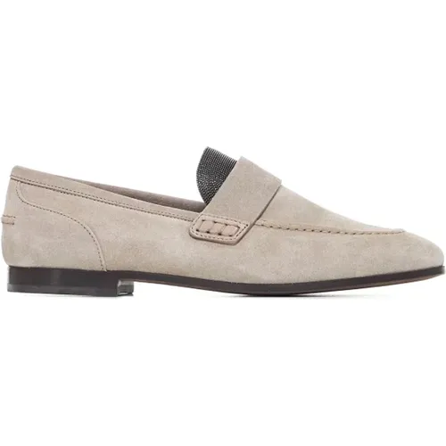 Shoes > Flats > Loafers - - BRUNELLO CUCINELLI - Modalova