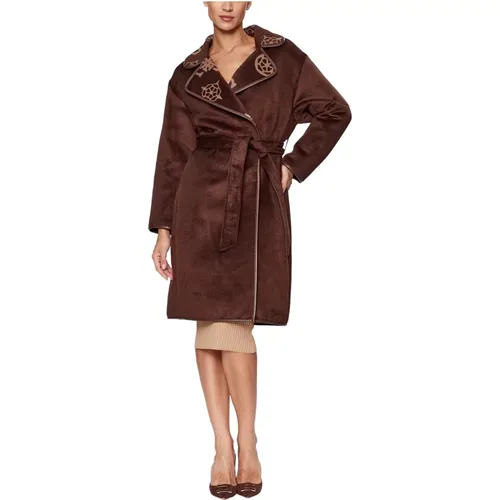 Coats > Belted Coats - - Guess - Modalova