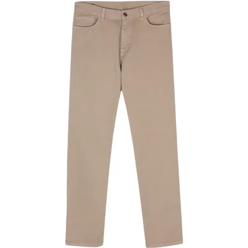 Trousers > Slim-fit Trousers - - Ermenegildo Zegna - Modalova