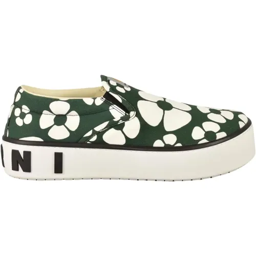 Marni - Shoes > Sneakers - Green - Marni - Modalova