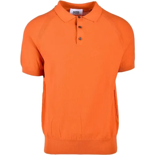 Tops > Polo Shirts - - Alpha Studio - Modalova