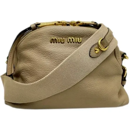 Pre-owned > Pre-owned Bags > Pre-owned Shoulder Bags - - Miu Miu Pre-owned - Modalova