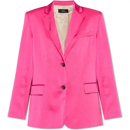 Theory - Jackets > Blazers - Pink - Theory - Modalova