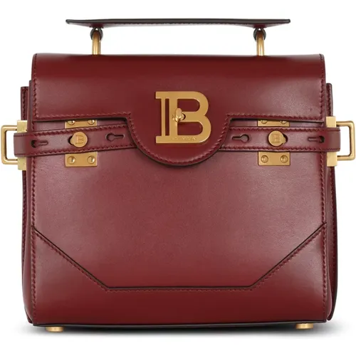 Balmain - Bags > Handbags - Red - Balmain - Modalova