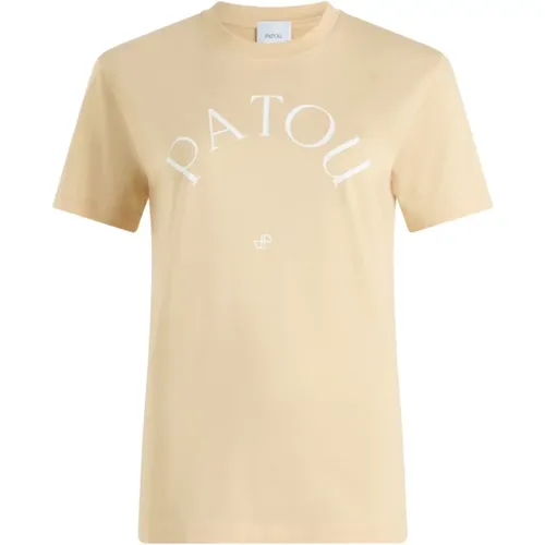 Patou - Tops > T-Shirts - Beige - Patou - Modalova