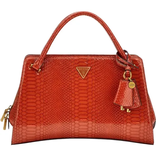 Guess - Bags > Handbags - Orange - Guess - Modalova