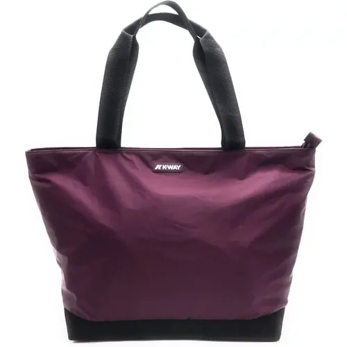 K-Way - Bags > Tote Bags - Purple - K-way - Modalova